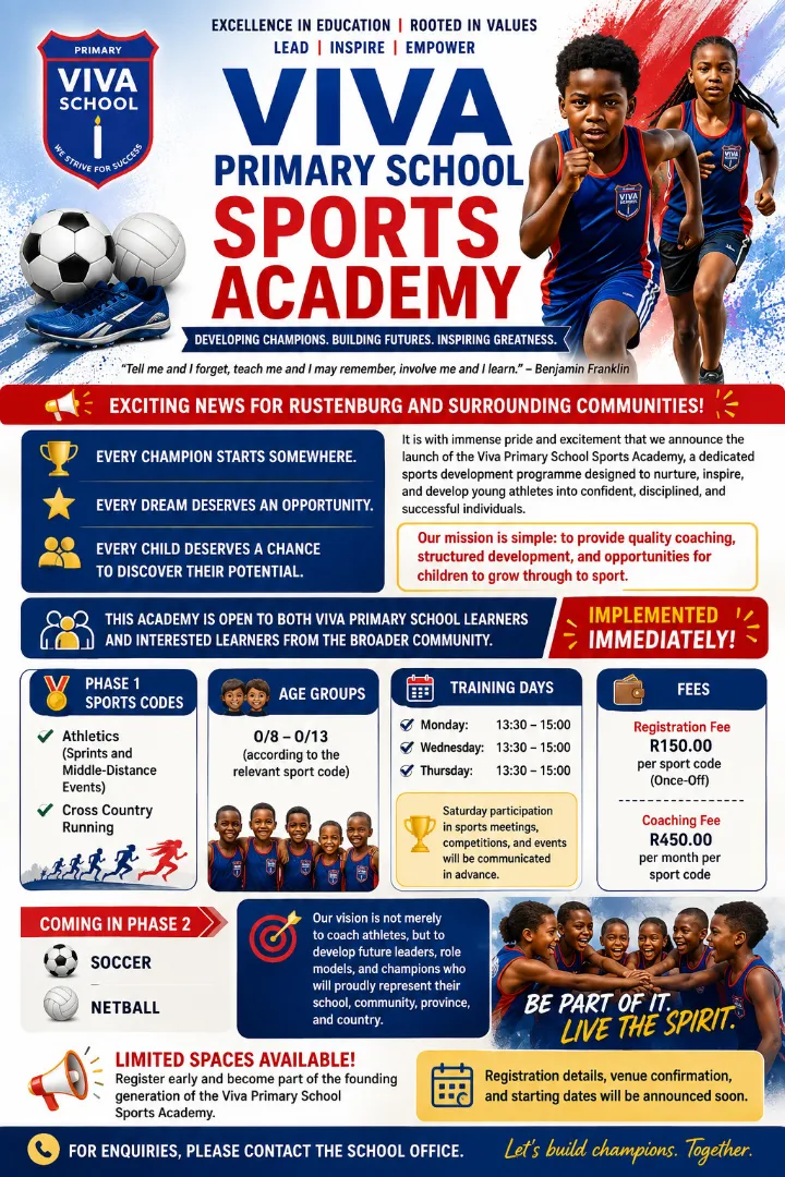 Viva Sports Academy poster
